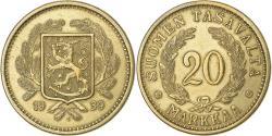 World Coins - Finland, 20 Markkaa, 1939, Aluminum-Bronze, , KM:32