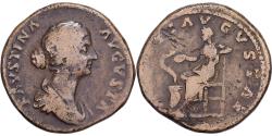 Ancient Coins - Faustina II, Sestertius, 161-176, Rome, Bronze, , RIC:1668A