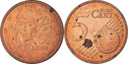 World Coins - Coin, France, 5 Euro Cent, 2008