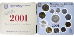 World Coins - Italy, Set 1 - 1000 Lire, Giuseppe Verdi, 2001, Rome,