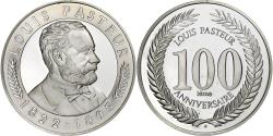 World Coins - France, Medal, Louis Pasteur, 100ième anniversaire, 1995, Franklin Mint