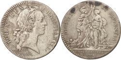 World Coins - France, Token, Royal, Chambre aux Deniers, Louis XV, 1744, François Marteau