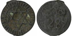 World Coins - Morocco, 4 Falus, AH 1289/1872, Bronze,