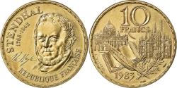 World Coins - Coin, France, Stendhal, 10 Francs, 1983, Paris, ESSAI, , Nickel-Bronze