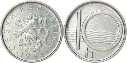 World Coins - Coin, Czech Republic, 10 Haleru, 1994, , Aluminum, KM:6
