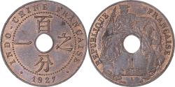 World Coins - Coin, FRENCH INDO-CHINA, Cent, 1927, Paris, , Bronze, KM:12.1