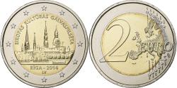 World Coins - Latvia, 2 Euro, 2014, Bi-Metallic,