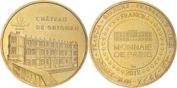 World Coins - France, Token, Touristic token, drome [26]Chateau de Grignan N°3, Arts &
