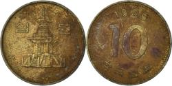 World Coins - Coin, KOREA-SOUTH, 10 Won, 1986