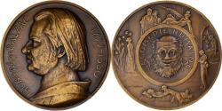 World Coins - France, Medal, Balzac, la Comédie Humaine, Littérature, Patriarche,