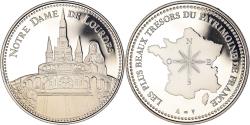 World Coins - France, Medal, Notre Dame de Lourdes, Arts & Culture, , Copper-nickel