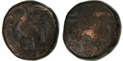 World Coins - French India, Doudou, (1836), Pondicherry, Coq, Bronze,