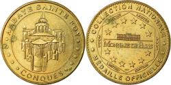 World Coins - France, Token, Touristic token, 12/ Abbatiale de Conques, Arts & Culture, 2003