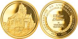World Coins - France, Medal, Arts & Culture, L'Eglise d'Auvers de Vincent Van Gogh,