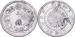 World Coins - Japan, Mutsuhito, 10 Sen, Meiji Era, Yr. 43 (1910), Silver,