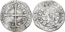 World Coins - Coin, France, Flanders, Louis II de Mâle, Gros, 1346-1384, , Silver