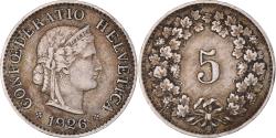 World Coins - Coin, Switzerland, 5 Rappen, 1926
