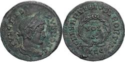 Ancient Coins - Crispus, Follis, 323-324, Lugdunum, Bronze,