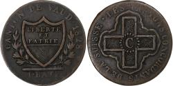 World Coins - Swiss Canton, Vaud, 1 Batz, 1828, Billon, , KM:20