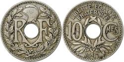 World Coins - France, 10 Centimes, Lindauer, 1917, Paris, Copper-nickel, , KM:866a