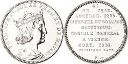 World Coins - France, Medal, Les Rois de France, Philippe IV, History, , Nickel
