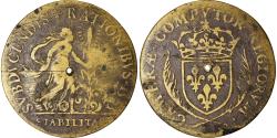 World Coins - France, Token, Royal, Charles IX, Chambre des Comptes du Roi, 1563,