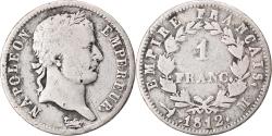World Coins - Coin, France, Napoléon I, Franc, 1812, Toulouse, , Silver, KM:692.10