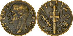 World Coins - Coin, Italy, Vittorio Emanuele III, 10 Centesimi, 1940, Rome,