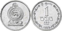 World Coins - Sri Lanka, Cent, 1989, Aluminum, , KM:137
