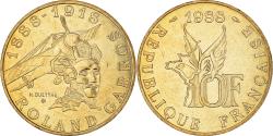 World Coins - Coin, France, Roland Garros, 10 Francs, 1988, , Aluminum-Bronze, KM:965