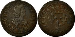 World Coins - Coin, FRENCH STATES, DOMBES, Gaston d'Orléans, Double Tournois, 1643