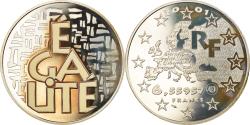 World Coins - Coin, France, Egalité, 6.55957 Francs, 2001, Paris, Proof, , Silver
