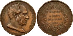 World Coins - France, Medal, Compagnie Générale des Caisses d'Escompte, Paris, 1852, Bovy