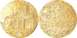 World Coins - France, Medal, Peinture, Van Gogh, L'Eglise d'Auvers, Arts & Culture,