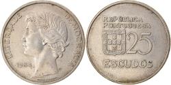 World Coins - Coin, Portugal, 25 Escudos, 1984, , Copper-nickel, KM:607a