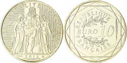 World Coins - France, 10 Euro, Hercule, BU, 2012, MDP, Silver,