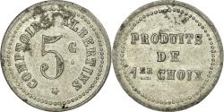 World Coins - Coin, France, Comptoirs Albertins, Albert, 5 Centimes, , Aluminium