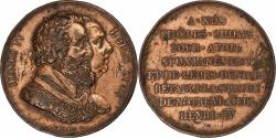 World Coins - France, Medal, Louis XVIII, Rétablissement de la statue d'Henri IV, n.d.