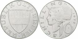 World Coins - Austria, 10 Schilling, 1970, Vienna, Silver,