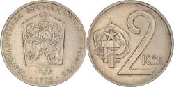 World Coins - Coin, Czechoslovakia, 2 Koruny, 1972, , Copper-nickel, KM:75