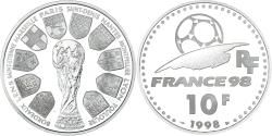 World Coins - Coin, France, Coupe du Monde 1998, 10 Francs, 1998, Paris, BE,