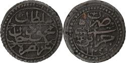 World Coins - Algeria, Mahmud II, 5 Asper, 1825/AH1240, Copper,