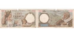 World Coins - France, 100 Francs, Sully, 1940-02-22, A.7642, VF(20-25)