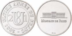 World Coins - France, Token, Ultime année du franc, 2001, MDP, Copper-nickel,