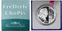 World Coins - France, 1-1/2 Euro, Frédéric Chopin, Proof, 2005, Monnaie de Paris, Silver