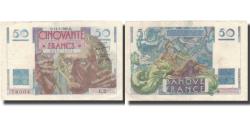 World Coins - France, 50 Francs, Chateaubriand, 1946, 1946-03-14, EF(40-45), Fayette:20.1