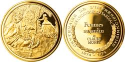 World Coins - France, Medal, Arts & Culture, Femmes au jardin de Claude Monet,