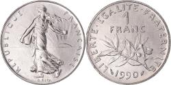 World Coins - Coin, France, Semeuse, Franc, 1990, série FDC, , Nickel, Gadoury:474