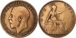 World Coins - Great Britain, George V, Penny, 1920, Bronze, , KM:810