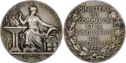 World Coins - France, Medal, Ministère du Commerce et de l'Industrie, Comité des expertises